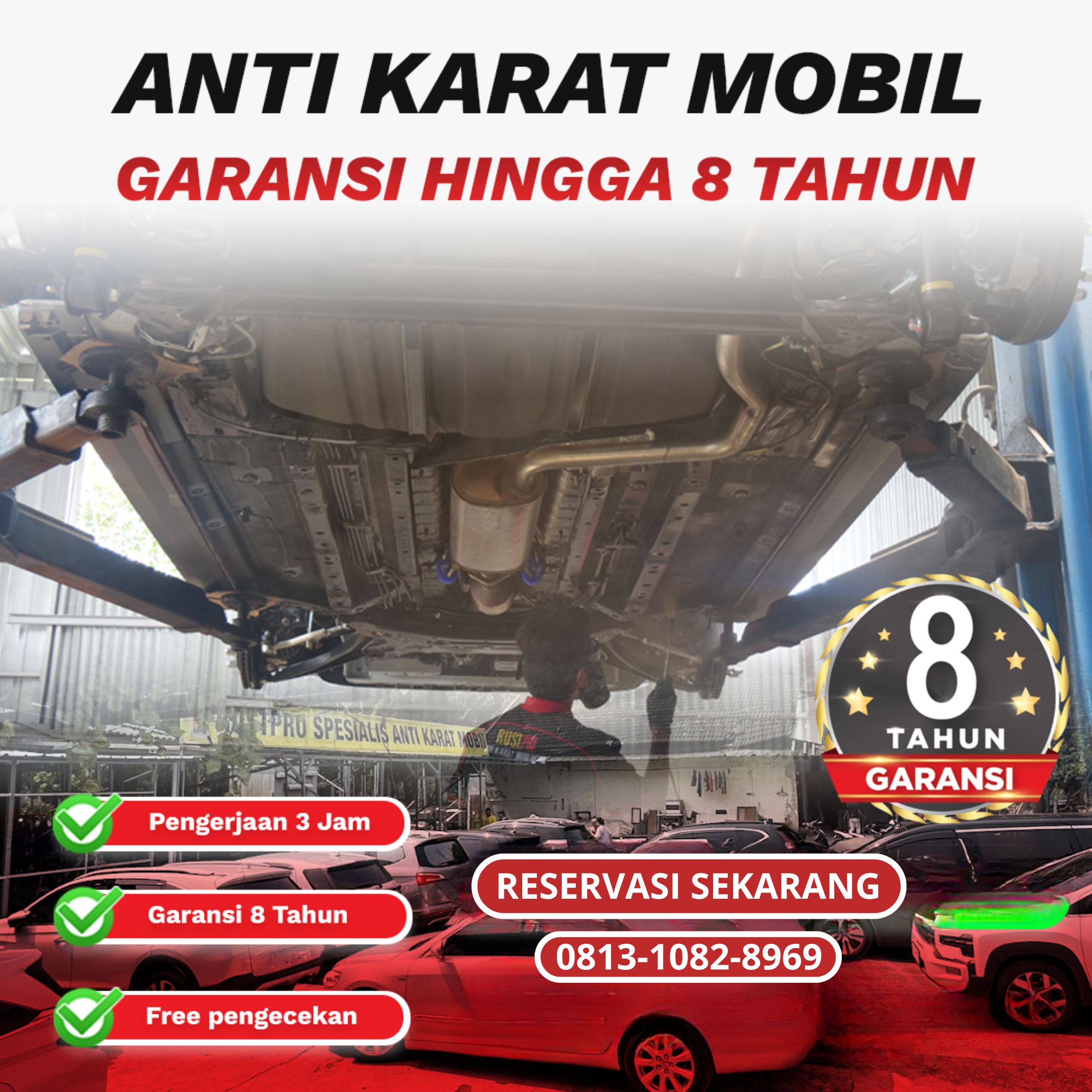 anti karat mobil